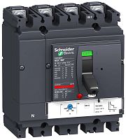 Автоматический выключатель 4П4Т ТМ125D NSX160H | код. LV430691 | Schneider Electric 
